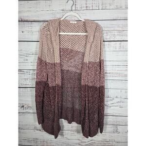 Maurice's Cardigan Shades of Pink Ombre Women's Plus size 3X
